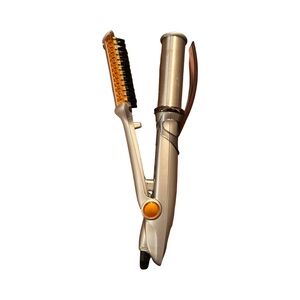 INSTYLER Silver and Orange Hair Styling Tool